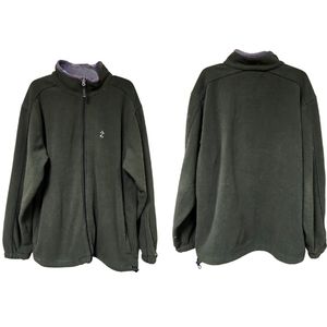 IZOD Olive Green Long Sleeve Sweatshirt Size Large Tall